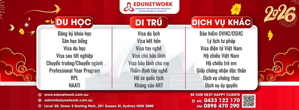 Edunetwork Australia - Định Cư & Du Học Úc