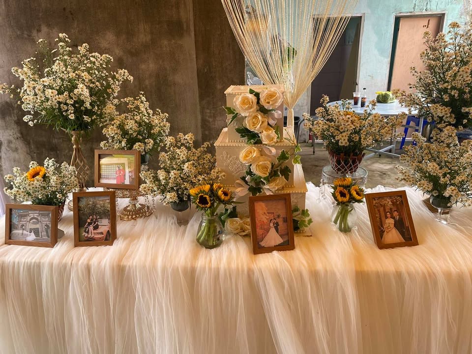 Trang trí tiệc cưới Củ Chi