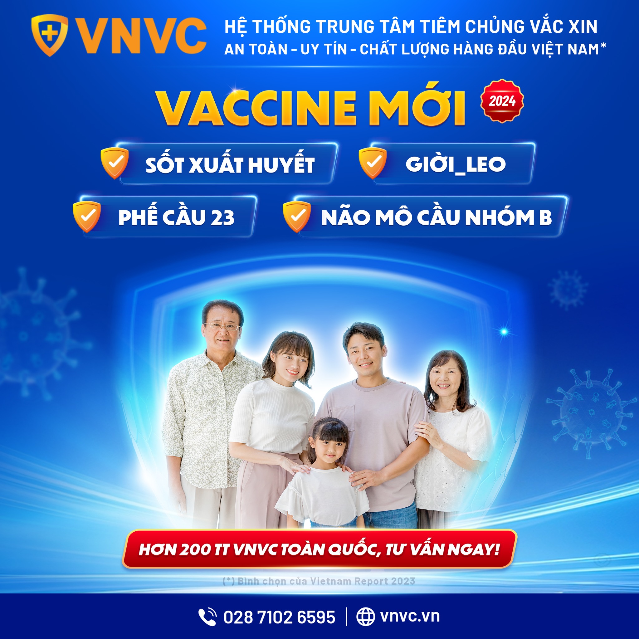 VNVC - Trung tâm Tiêm chủng Trẻ em và Người lớn