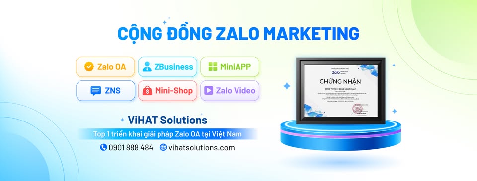 Cộng Đồng Zalo Marketing, Zalo OA, Mini App