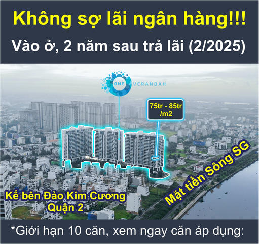 One Verandah - Đảo Kim Cương Quận 2