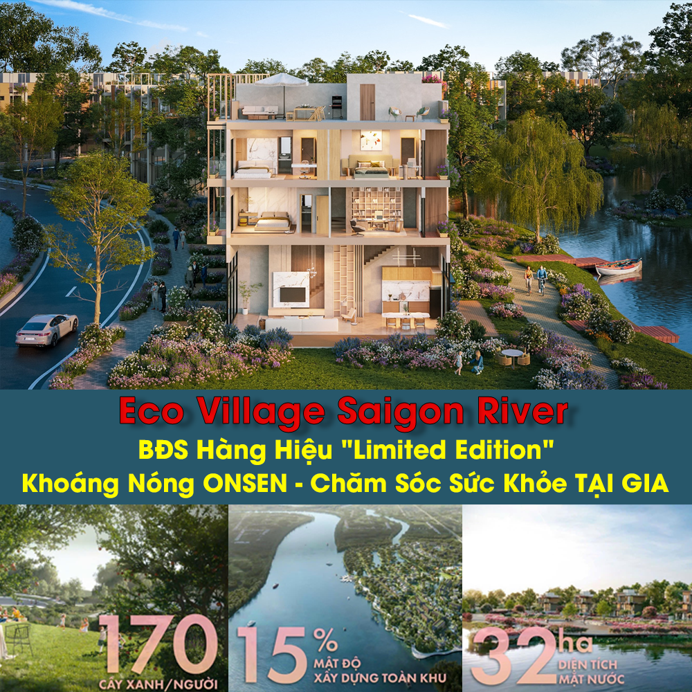 Quỹ căn đẹp khu đô thị xanh Ecopark