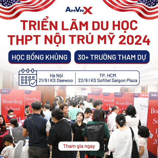 Du Học THPT Nội Trú Mỹ AMVNX