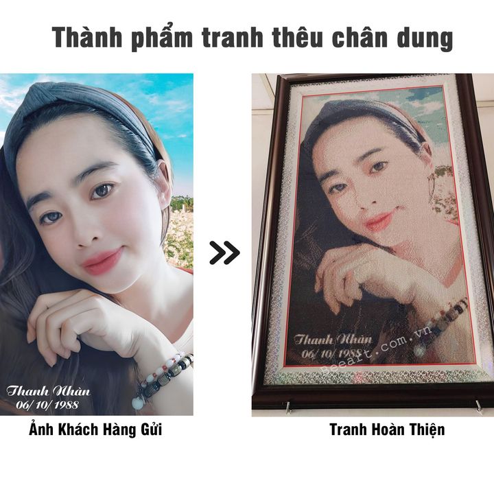 Beeart - Chuyển Ảnh Thành Tranh Thêu, Tranh Đính Đá