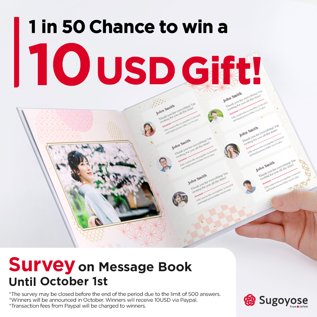 Sugoyose / online premium message book service