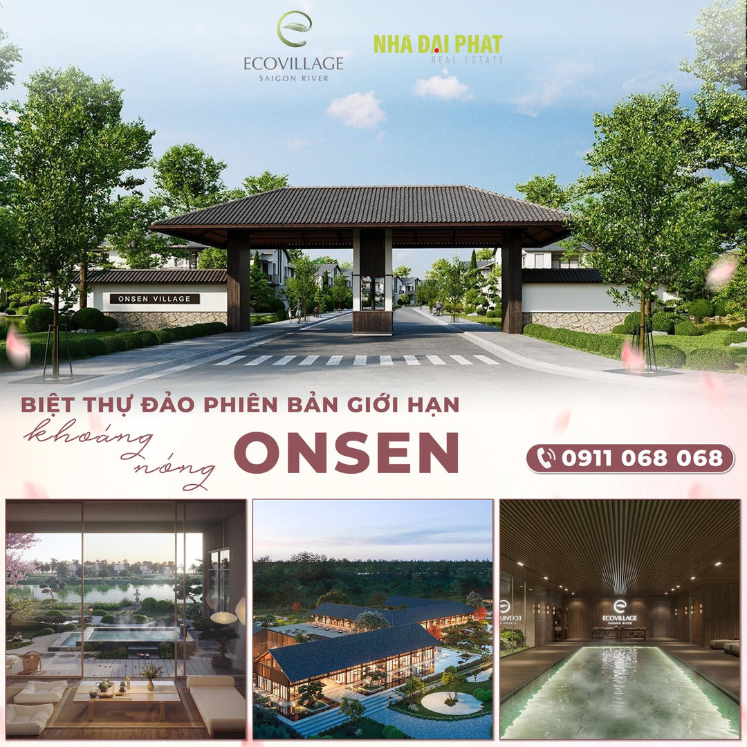 Dự Án EcoVillage Sài Gòn River - Blue Zones Đầu Tiên Việt Nam