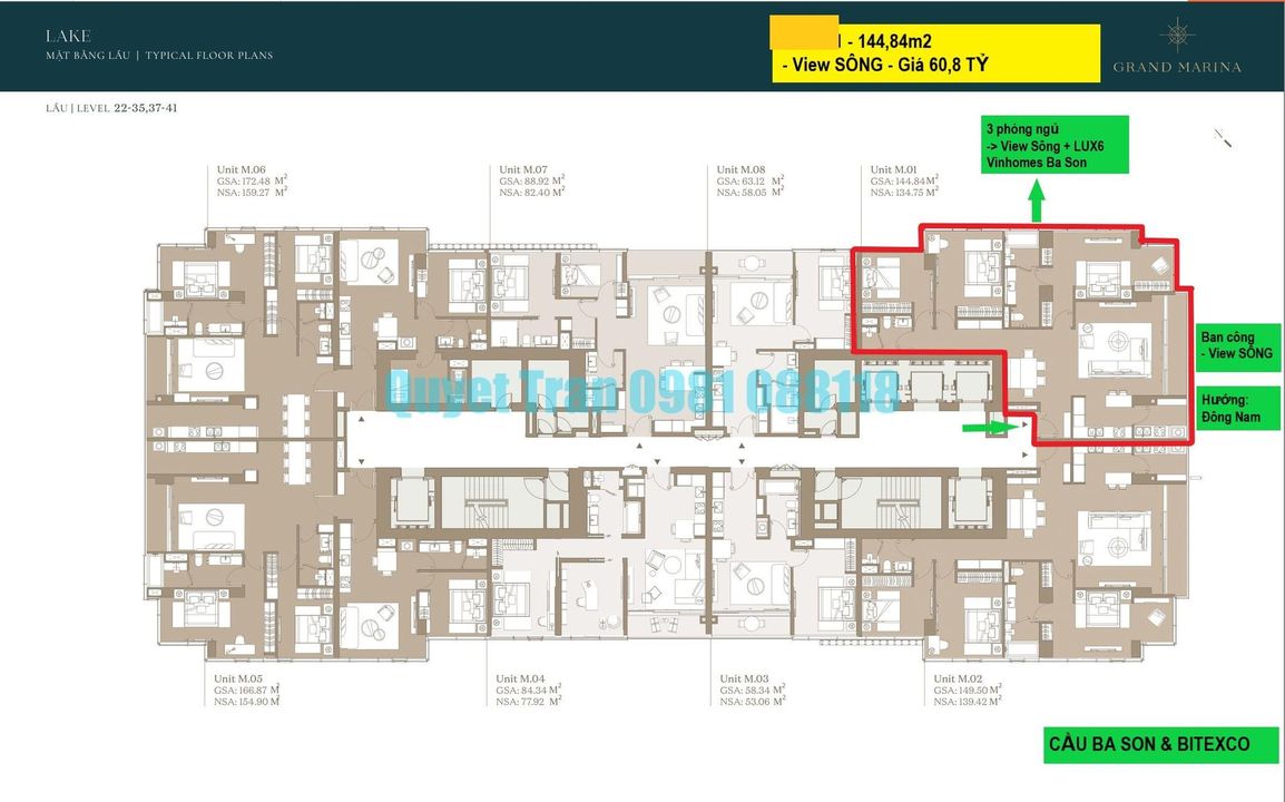 Grand Marina Saigon - JW Marriott Branded Residences