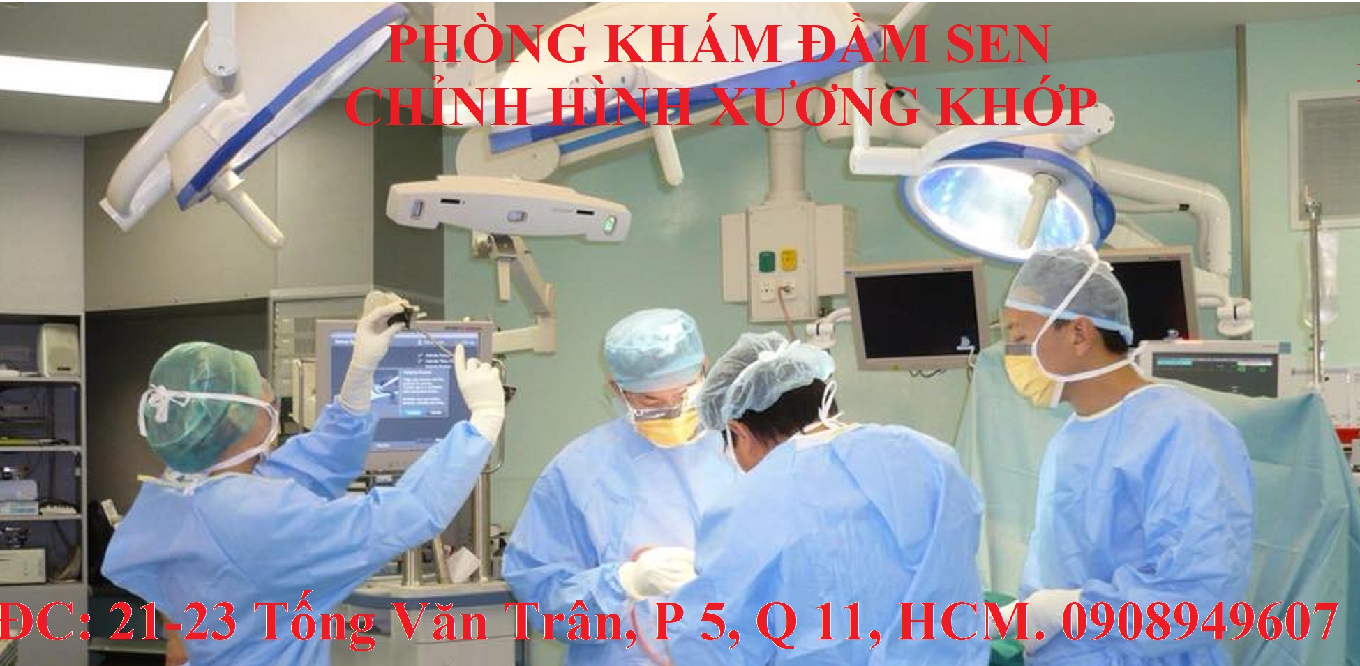 Phòng khám chỉnh hình xương khớp Đầm Sen