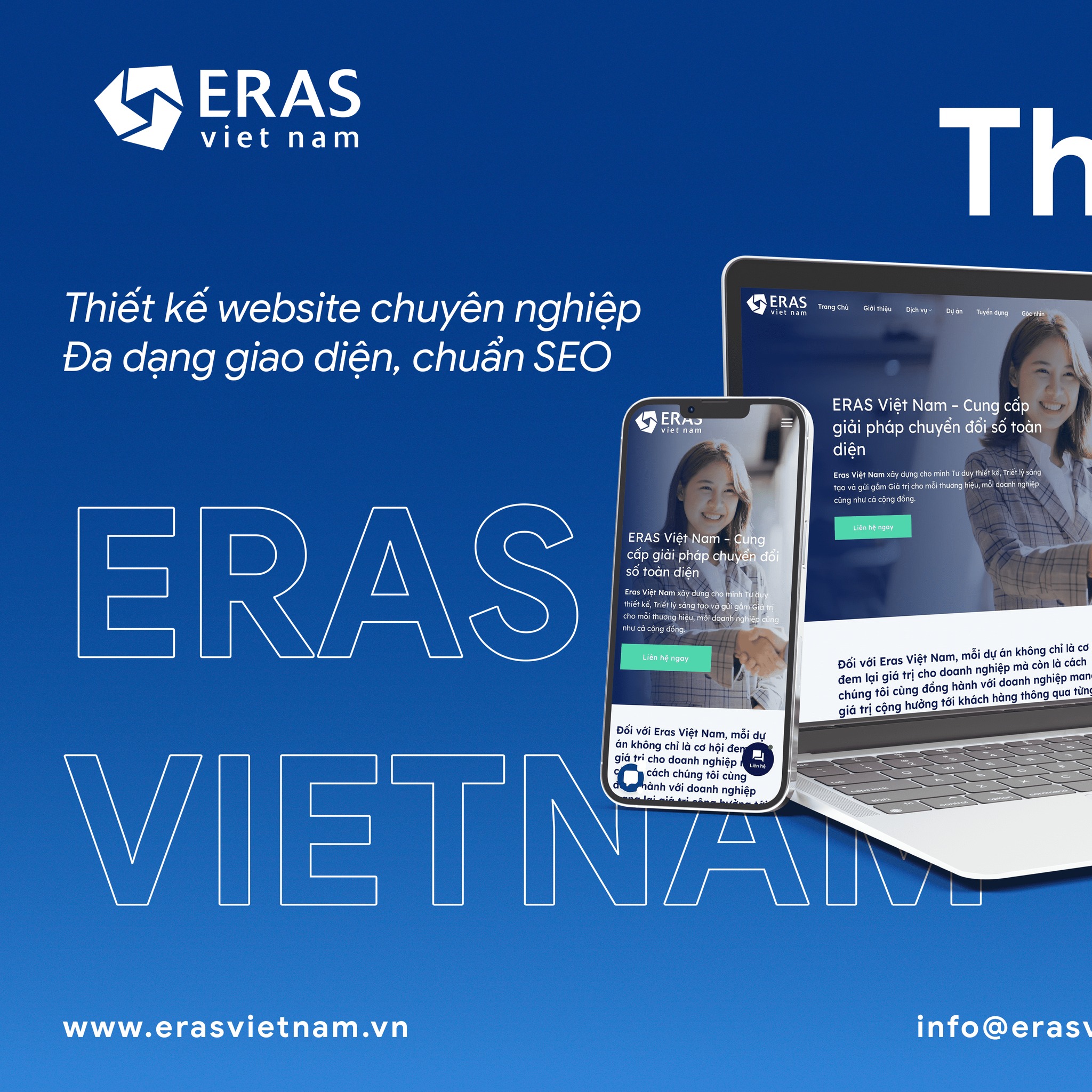 Eras VietNam - Thiết kế website chuyên nghiệp