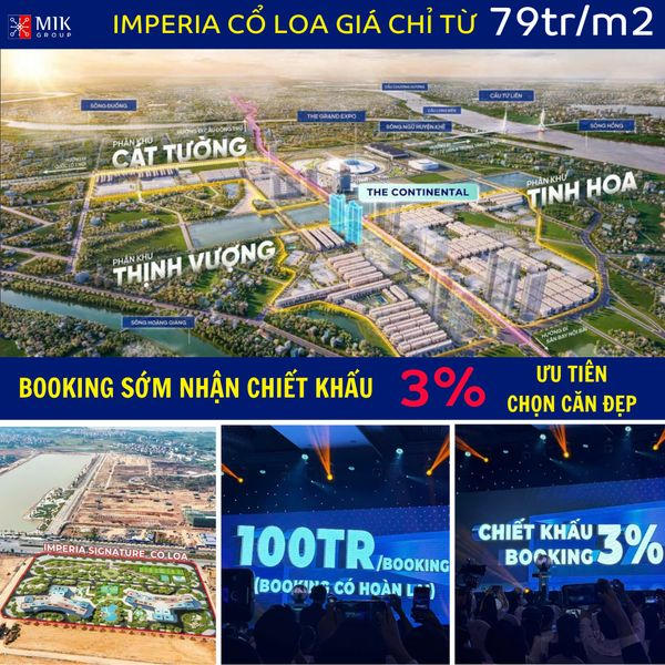 Bảng hàng Vinhomes Cổ Loa - Đông Anh