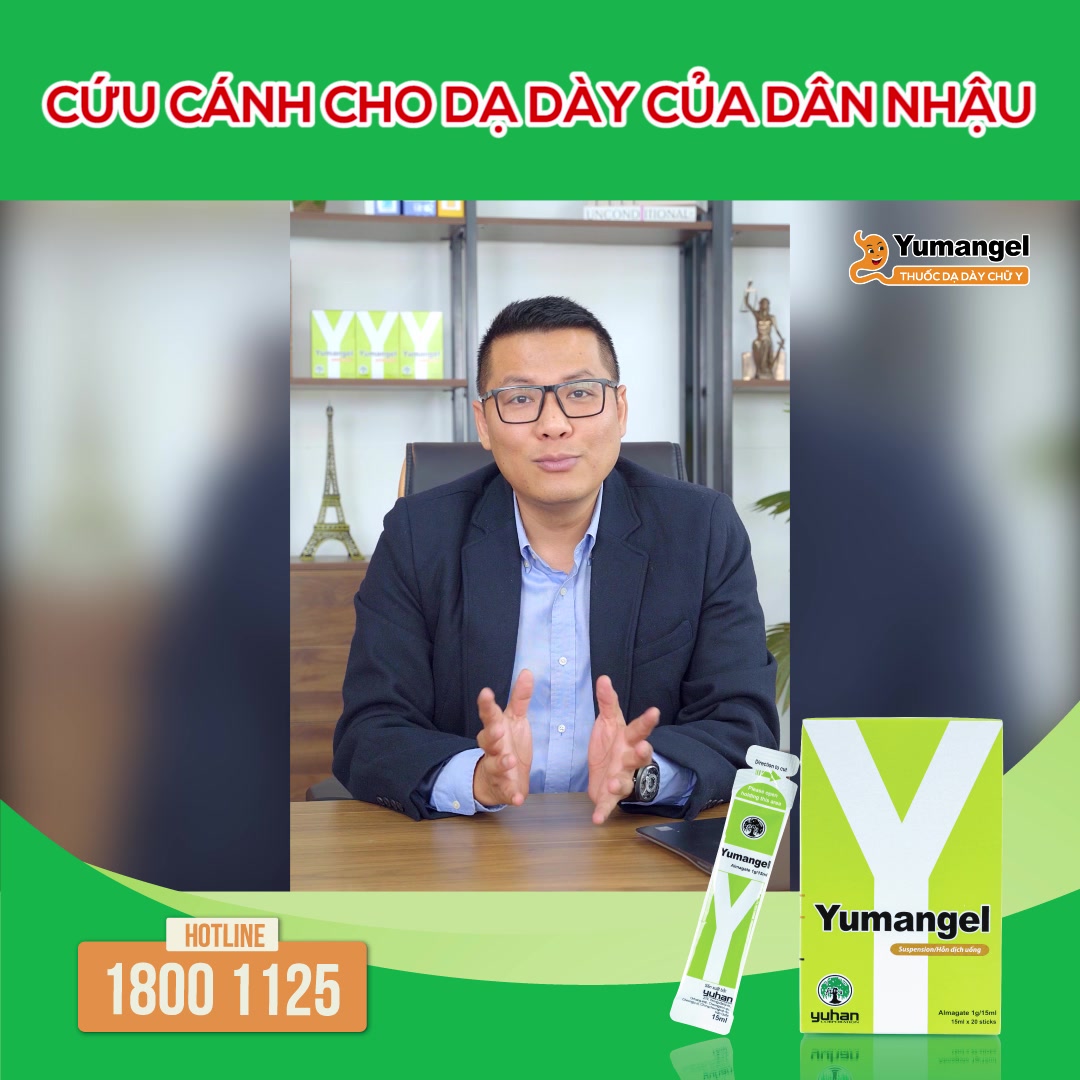 Yumangel - Giảm đau dạ dày sαu 5 phút