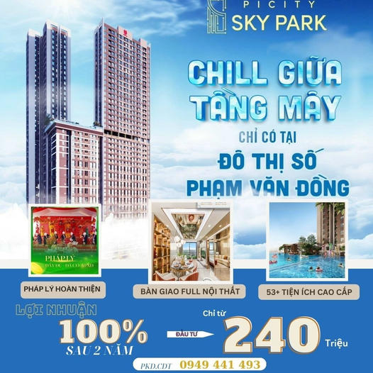 Căn hộ Picity Sky Park - CĐT PiGroup