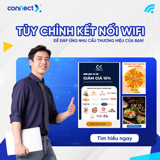 ConnectX - Giải pháp Wifi Marketing