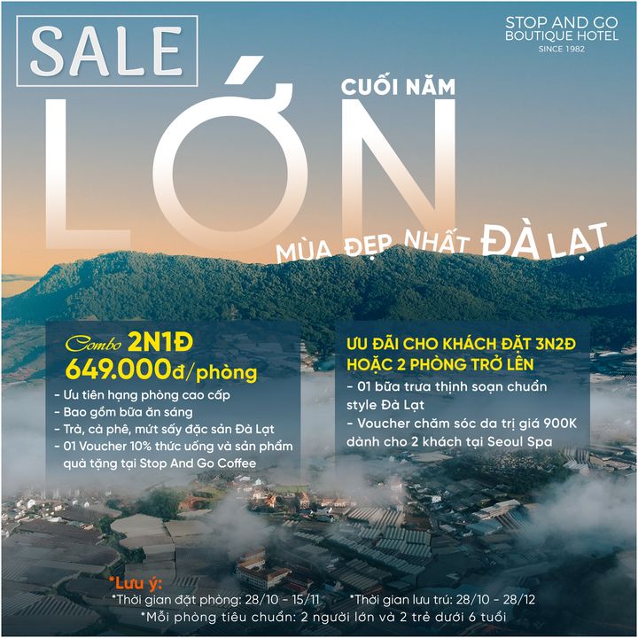 Stop And Go Boutique Hotel Đà Lạt