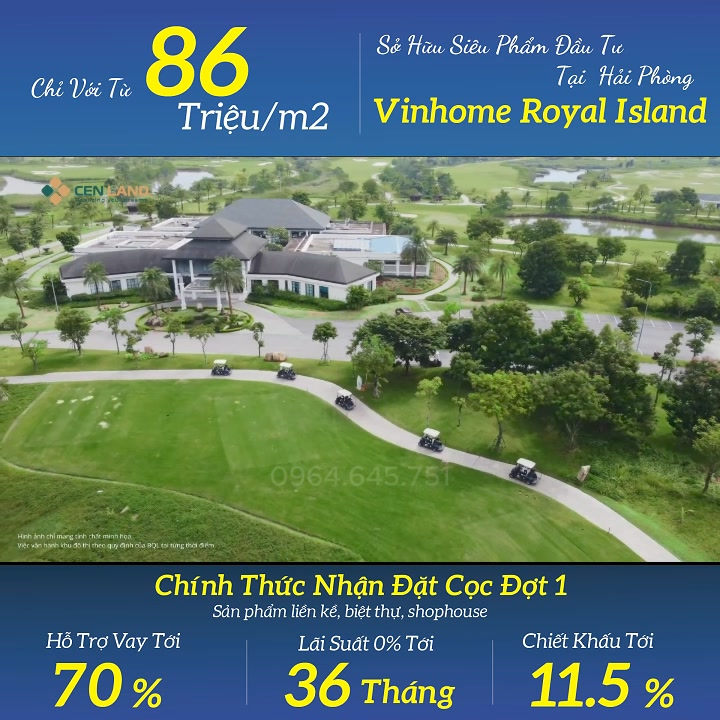 Biệt Thự, Nhà Phố Vinhomes Royal Island Đảo Vũ Yên - TP Hải Phòng