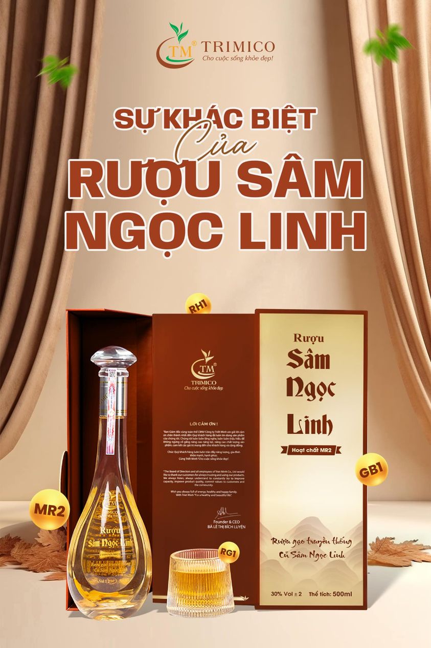 Sâm Ngọc Linh Triết Minh - Trimico