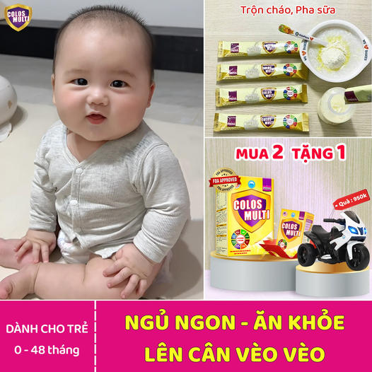 Sữa Non ColosMulti Chính Hãng - Chuyên Biệt Dành Cho Trẻ Việt