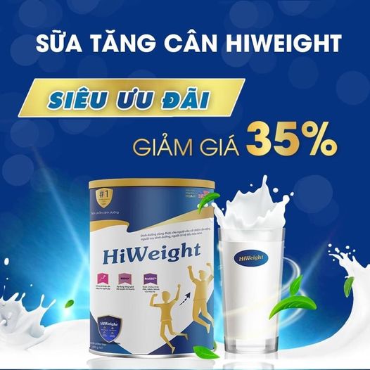 Sữa Non Tăng Cân HiWeight Hoa Kỳ - Chính Hãng