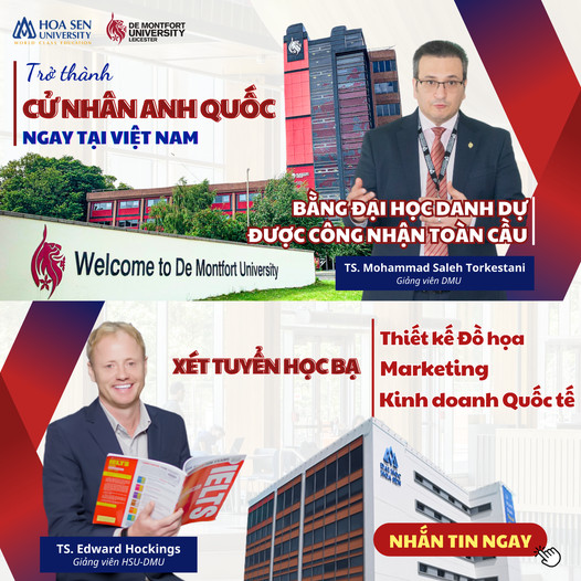 Chương trình Quốc tế ĐH Hoa Sen - De Montfort University