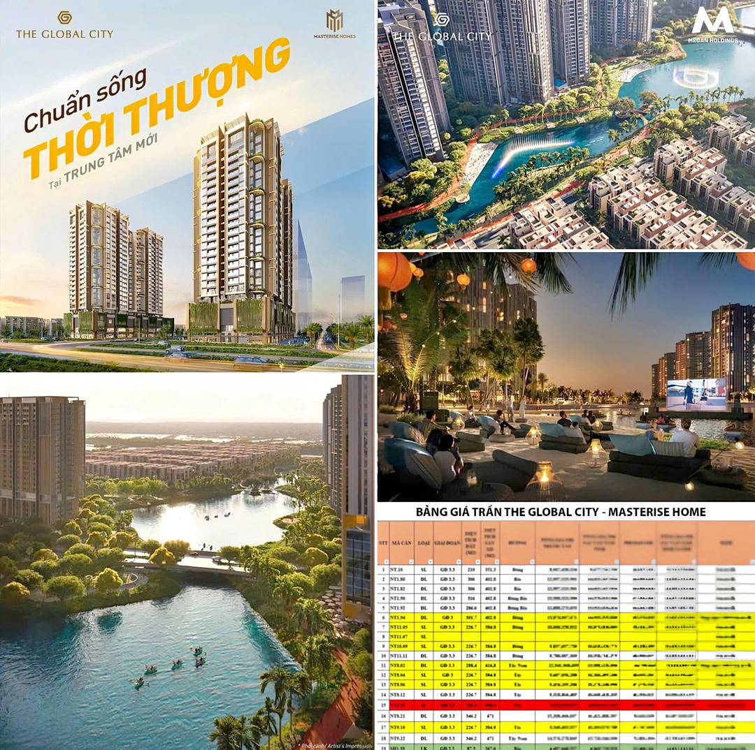 The Global City - CĐT Masterise 