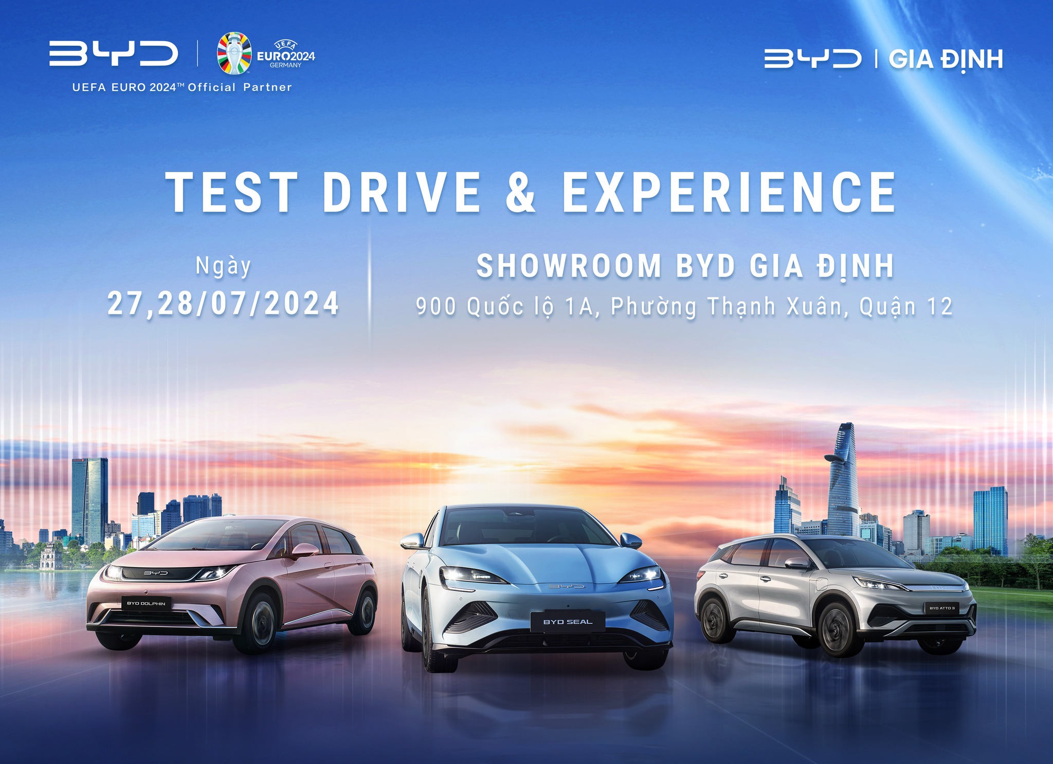 BYD Gia Định - Đại Lý Xe BYD Chính Hãng