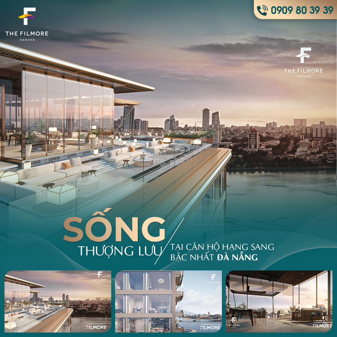 The Filmore Đà Nẵng - Căn Hộ High Touch Bên Cầu Rồng - Sông Hàn