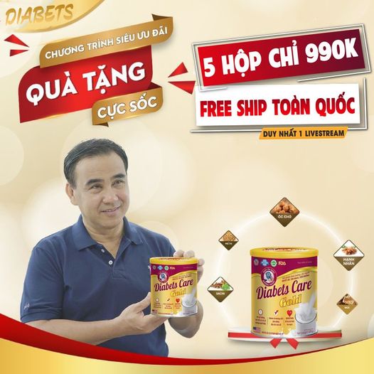 Sữa Tiểu Đường Hoa Kỳ Diabets Care Gold