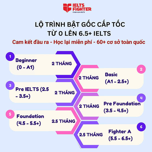 IELTS Fighter - Hồ Chí Minh