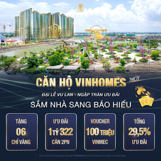 Căn hộ Vinhomes Quận 9