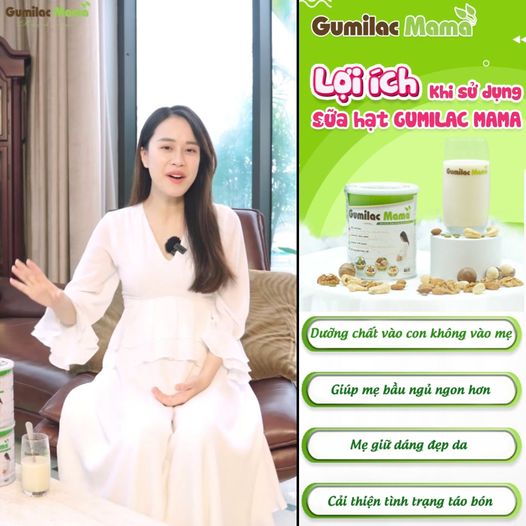 Gumilac Mama - Sữa Hạt Dinh Dưỡng Cho Mẹ Bầu