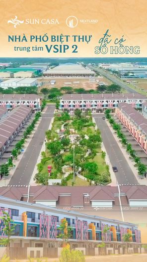 Nhà phố Biệt thự VSIP Bình Dương
