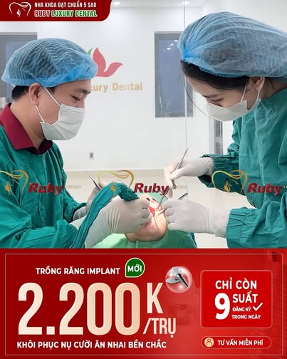 RUBY Luxury - Nha Khoa Quốc Tế 5 Sao