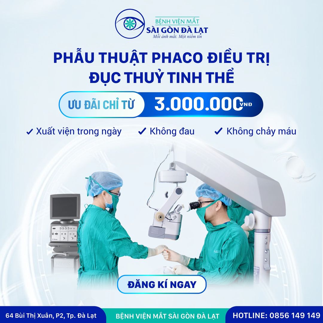 Bệnh viện Mắt Sài Gòn Đà Lạt