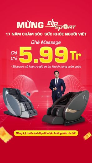 Ghế Massage Elipsport