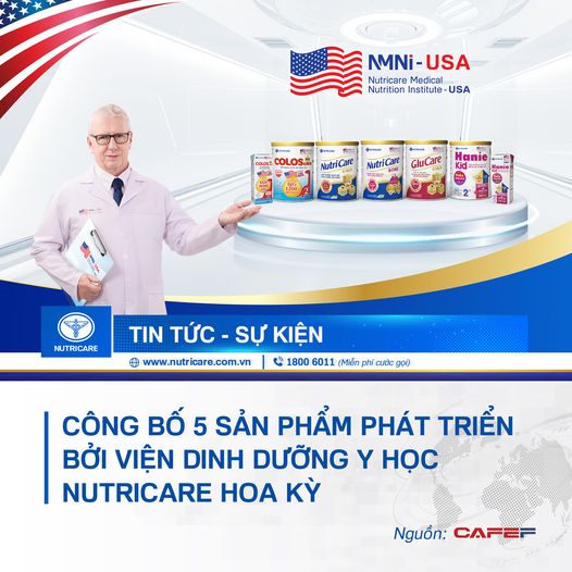 Nutricare - Thương hiệu Quốc gia Dinh dưỡng Y học