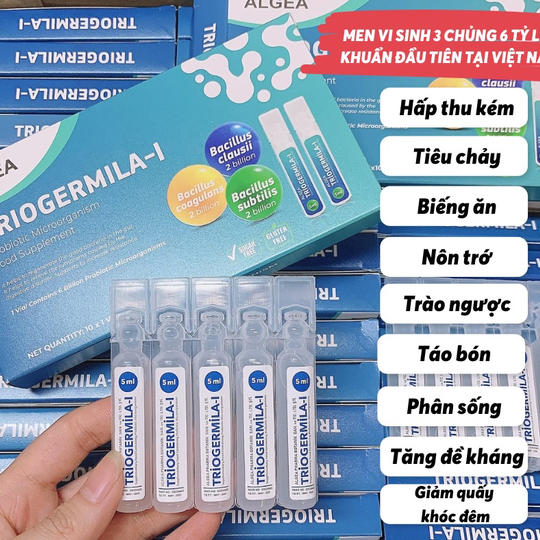 Triogermila - Con Ăn Ngon Miệng, Cân Tăng Chuẩn Đều