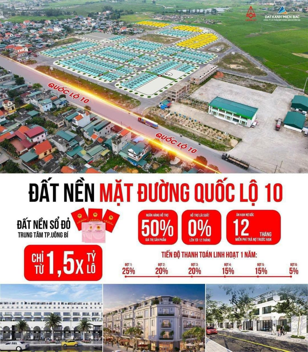 Dự án Đất nền Licogi 18.1 Uông Bí - Giá gốc CĐT