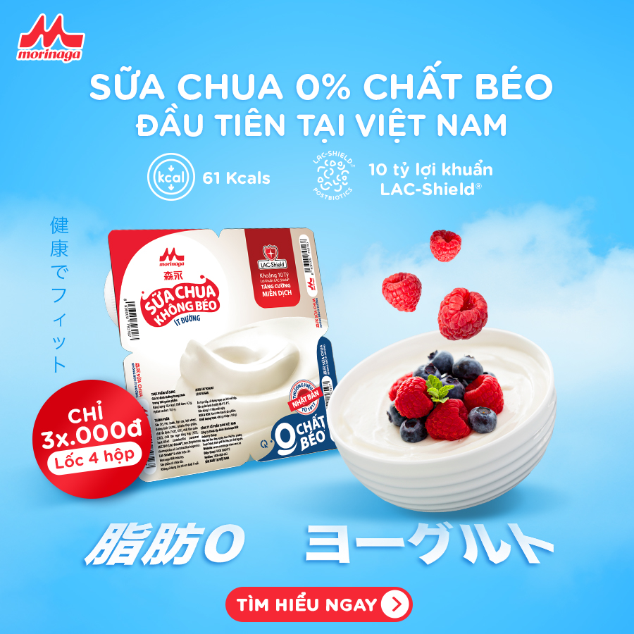 Morinaga - Sữa Chua Không Béo