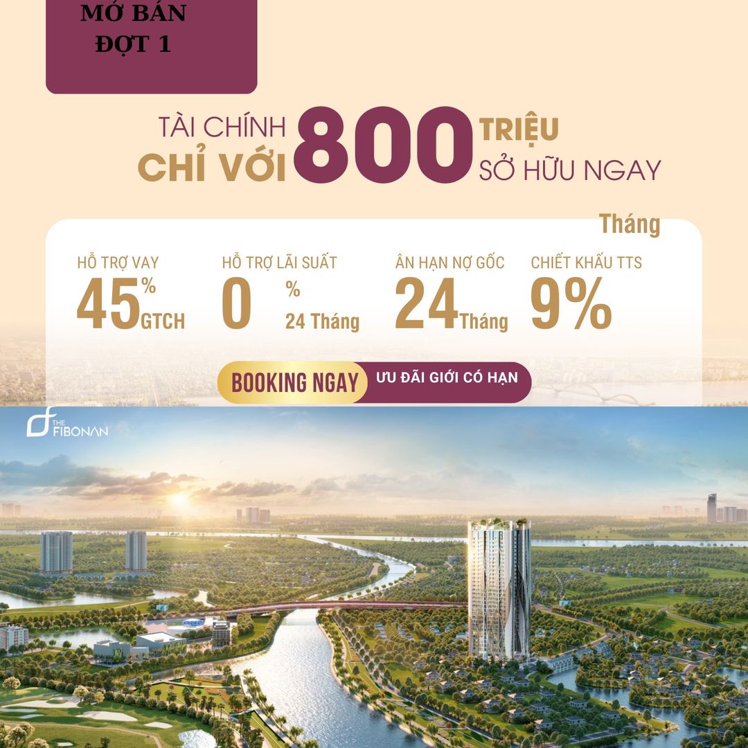 Chung cư The Fibonan Văn Giang