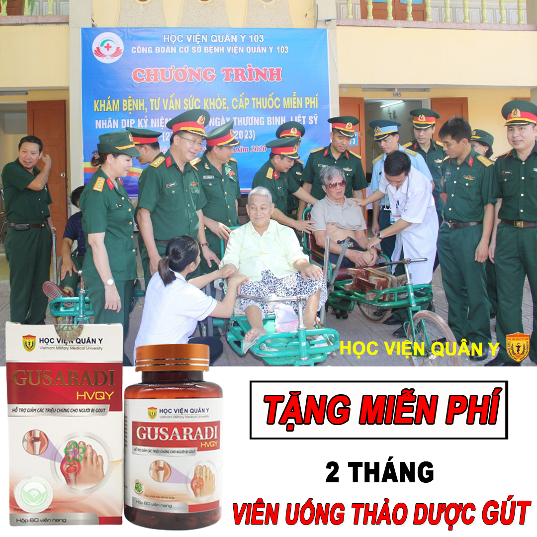 Thuốc Gút Học Viện Quân Y 103
