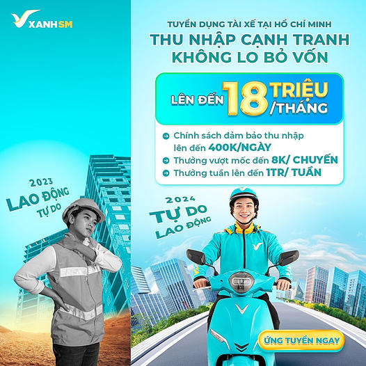 Xanh SM Bike xin chào