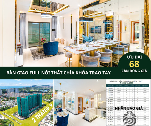 Vung Tau CenTre Point - căn hộ cao cấp trung tâm Vũng Tàu