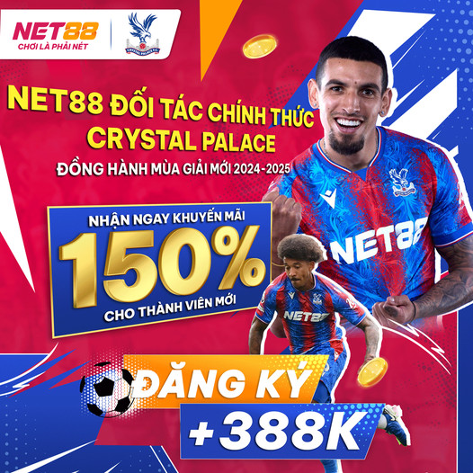 Net88 - Đối Tác Chính Thức Crystal Palace