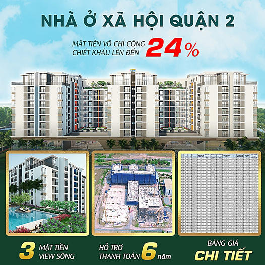 Nhà ở xã hội Thủ Thiêm - Quận 2