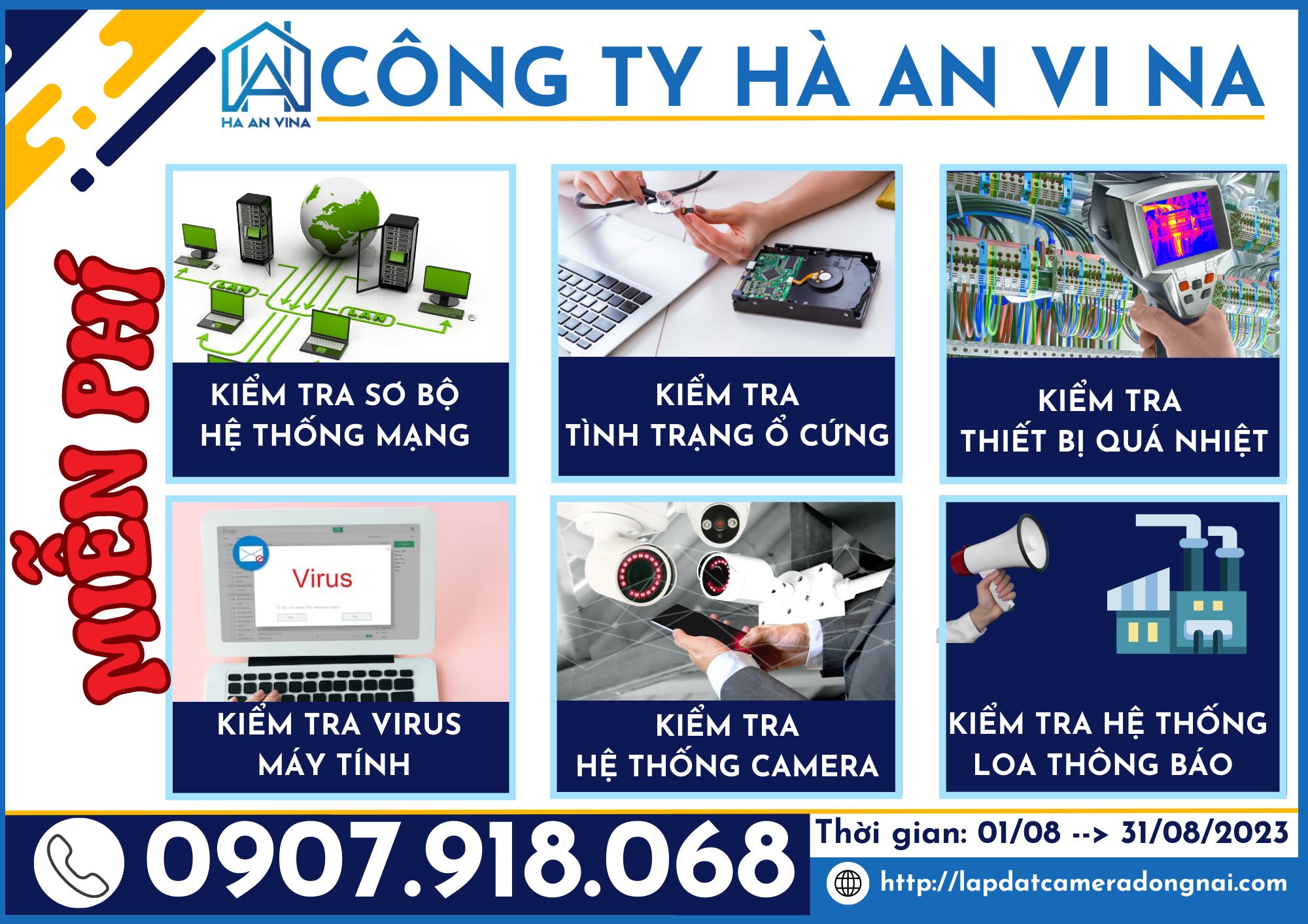 Lắp đặt camera Đồng Nai