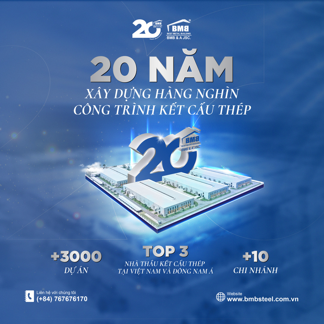 BMB STEEL - Nhà Thép Tiền Chế
