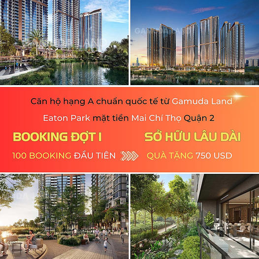 Căn hộ Eaton Park Gamuda Land