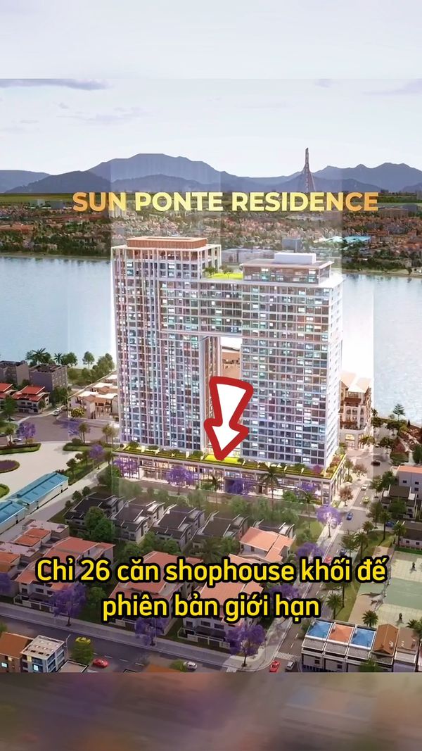 Sun Ponte Residence Đà Nẵng - Mặt Sông Hàn Đắt Giá