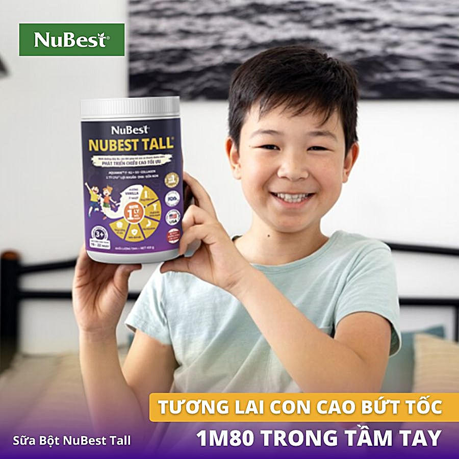 NuBest Tall - Cho Trẻ Cao Khỏe Toàn Diện