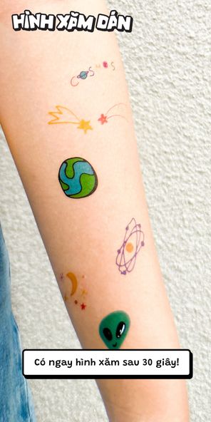 Dính Dính - Hình Xăm Dán